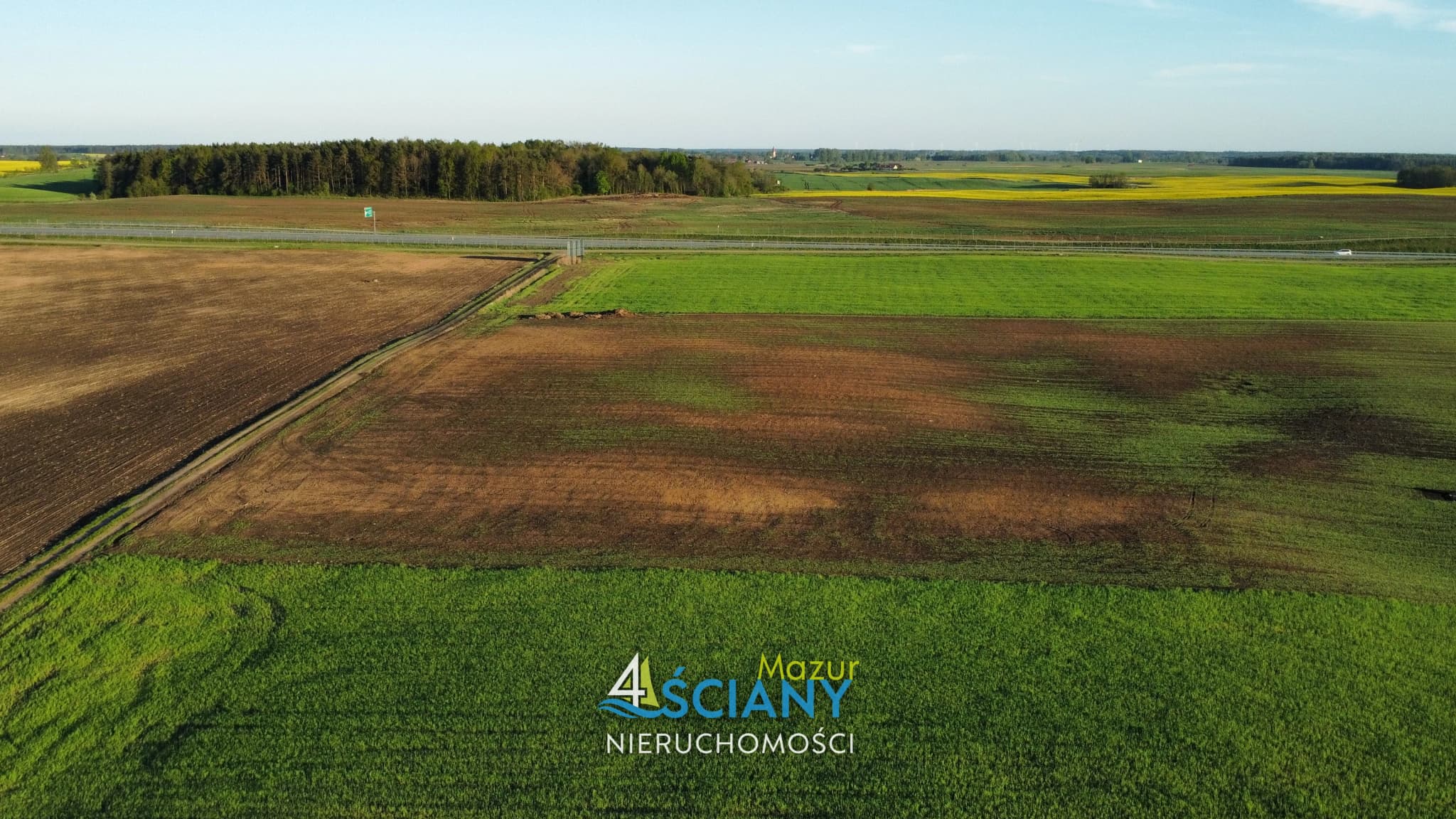 Grunt Rolny Przy Drodze Krajowej Z Potencjałem — Wysokie, Kalinowo (galeria 2)